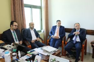 Palestine Polytechnic University (PPU) - خلال لقاء مدير عام شركة جوال مع نقابة العاملين في جامعة بوليتكنك فلسطين