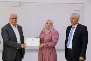 Palestine Polytechnic University (PPU) - جامعة بوليتكنك فلسطين تكرم لجان مؤتمر إبداع الطلبة الثامن