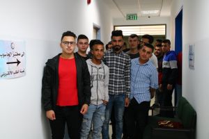 Palestine Polytechnic University (PPU) - استقبال جامعة بوليتكنك فلسطين لمدرسة ذكور يطا الثانوية