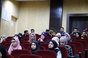 Palestine Polytechnic University (PPU) - وحدة أبحاث الطاقة البديلة والبيئة في جامعة بوليتكنك فلسطين تعقد محاضرة علمية بعنوان  (أهمية ومتطلبات المواصفة الخاصة بنظام ادارة البيئة)