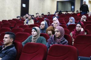 Palestine Polytechnic University (PPU) - وحدة أبحاث الطاقة البديلة والبيئة في جامعة بوليتكنك فلسطين تعقد محاضرة علمية بعنوان  (أهمية ومتطلبات المواصفة الخاصة بنظام ادارة البيئة)
