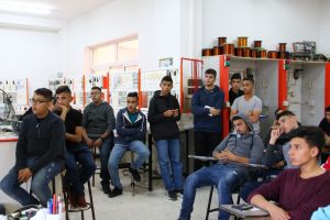 Palestine Polytechnic University (PPU) - جامعة بوليتكنك فلسطين تستقبل مدرسة دير دبوان الثانوية المختلطة من رام الله 