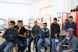 Palestine Polytechnic University (PPU) - جامعة بوليتكنك فلسطين تستقبل مدرسة دير دبوان الثانوية المختلطة من رام الله 