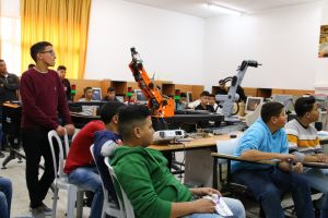 Palestine Polytechnic University (PPU) - جامعة بوليتكنك فلسطين تستقبل مدرسة دير دبوان الثانوية المختلطة من رام الله 