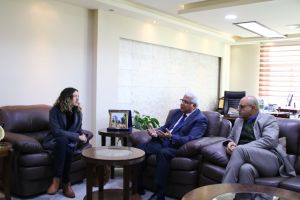 Palestine Polytechnic University (PPU) - جامعة بوليتكنك فلسطين تستقبل  الدكتورة تمريكا شفيلي خبيرة التدريب التعليمي