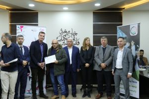 Palestine Polytechnic University (PPU) - جامعة بوليتكنك فلسطين وجامعة هيلموت شميدت الالمانية تعقدان الورشة الختامية في المختبرات المفتوحة لتصميم وتصنيع النماذج في فلسطين