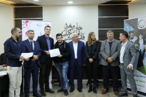 Palestine Polytechnic University (PPU) - جامعة بوليتكنك فلسطين وجامعة هيلموت شميدت الالمانية تعقدان الورشة الختامية في المختبرات المفتوحة لتصميم وتصنيع النماذج في فلسطين