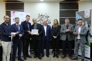 Palestine Polytechnic University (PPU) - جامعة بوليتكنك فلسطين وجامعة هيلموت شميدت الالمانية تعقدان الورشة الختامية في المختبرات المفتوحة لتصميم وتصنيع النماذج في فلسطين