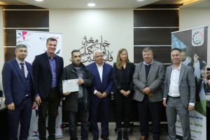 Palestine Polytechnic University (PPU) - جامعة بوليتكنك فلسطين وجامعة هيلموت شميدت الالمانية تعقدان الورشة الختامية في المختبرات المفتوحة لتصميم وتصنيع النماذج في فلسطين