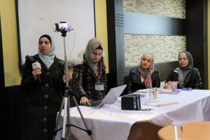 Palestine Polytechnic University (PPU) - طلبة مساق أساليب البحث العلمي لتخصص التغذية في جامعة بوليتكنك فلسطين ينظمون فعالية بعنوان  "صناع التغيير".