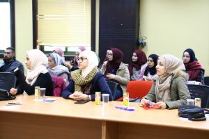 Palestine Polytechnic University (PPU) - طلبة مساق أساليب البحث العلمي لتخصص التغذية في جامعة بوليتكنك فلسطين ينظمون فعالية بعنوان  "صناع التغيير".
