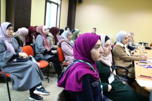 Palestine Polytechnic University (PPU) - طلبة مساق أساليب البحث العلمي لتخصص التغذية في جامعة بوليتكنك فلسطين ينظمون فعالية بعنوان  "صناع التغيير".