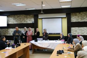 Palestine Polytechnic University (PPU) - طلبة مساق أساليب البحث العلمي لتخصص التغذية في جامعة بوليتكنك فلسطين ينظمون فعالية بعنوان  "صناع التغيير".