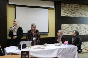 Palestine Polytechnic University (PPU) - طلبة مساق أساليب البحث العلمي لتخصص التغذية في جامعة بوليتكنك فلسطين ينظمون فعالية بعنوان  "صناع التغيير".