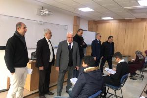 Palestine Polytechnic University (PPU) - إدارة جامعة بوليتكنك فلسطين تقوم بجولة تفقدية لقاعات الامتحانات النهائية للفصل الدراسي الأول 2019/2020