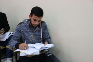 Palestine Polytechnic University (PPU) - إدارة جامعة بوليتكنك فلسطين تقوم بجولة تفقدية لقاعات الامتحانات النهائية للفصل الدراسي الأول 2019/2020