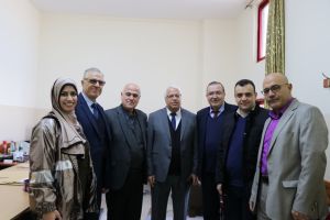 Palestine Polytechnic University (PPU) - إدارة جامعة بوليتكنك فلسطين تقوم بجولة تفقدية لقاعات الامتحانات النهائية للفصل الدراسي الأول 2019/2020