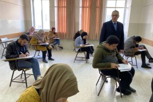 Palestine Polytechnic University (PPU) - ادارة الجامعة في جولة على قاعات الامتحانات النهائية