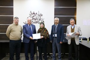 Palestine Polytechnic University (PPU) - جامعة بوليتكنك فلسطين تكرم المشاركين والمساهمين في فعاليات مركز التميز في التعليم والتعلم 