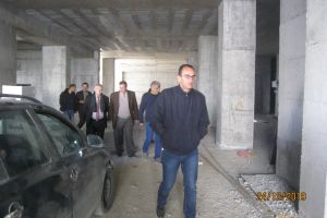 Palestine Polytechnic University (PPU) - رئيس مجلس الامناء يتفقد مبنى الخدمات الطلابية