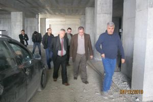 Palestine Polytechnic University (PPU) - رئيس مجلس الامناء يتفقد مبنى الخدمات الطلابية
