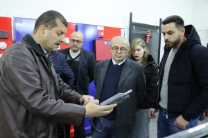 Palestine Polytechnic University (PPU) - جامعة بوليتكنك فلسطين تستقبل وفداً من التعاون الإيطالي في المركز الوطني الفلسطيني للسلامة والصحة المهنية وحماية البيئة