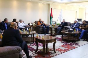 Palestine Polytechnic University (PPU) - جامعة بوليتكنك فلسطين تبحث افاق التعاون مع جامعة تكساس وأكاديمية القدس للبحث العلمي
