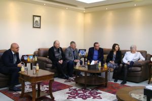 Palestine Polytechnic University (PPU) - جامعة بوليتكنك فلسطين تبحث افاق التعاون مع جامعة تكساس وأكاديمية القدس للبحث العلمي
