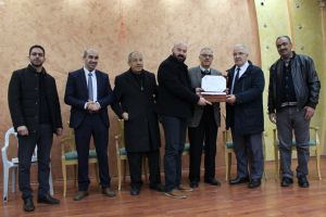 Palestine Polytechnic University (PPU) - وزير النقل والمواصلات يشارك في حفل تخريح  الدورة الخاصة بمدراء الكراجات بجامعة بوليتكنك فلسطين