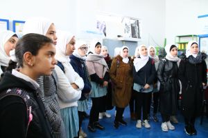 Palestine Polytechnic University (PPU) - جامعة بوليتكنك فلسطين تستقبل مدرسة ياسر عمروالثانوية للبنات