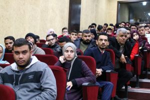 Palestine Polytechnic University (PPU) - جامعة بوليتكنك فلسطين تستقبل رجل الأعمال الفلسطيني طارق النتشة