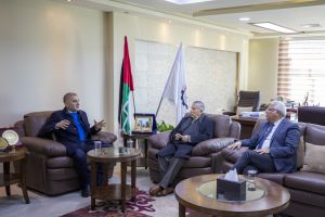 Palestine Polytechnic University (PPU) - جامعة بوليتكنك فلسطين تستقبل رجل الأعمال الفلسطيني طارق النتشة