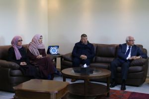 Palestine Polytechnic University (PPU) - جامعة بوليتكنك فلسطين تستقبل جمعية البيوت السعيدة