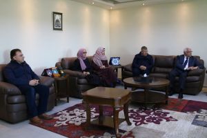 Palestine Polytechnic University (PPU) - جامعة بوليتكنك فلسطين تستقبل جمعية البيوت السعيدة