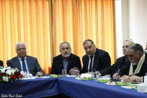 Palestine Polytechnic University (PPU) - جامعة بوليتكنك فلسطين تستقبل وزير العمل الفلسطيني في مقر المركز الوطني الفلسطيني للسلامة والصحة المهنية تحت عنوان اللقاء المفتوح مع وزير العمل الفلسطيني في السلامة والصحة المهنية
