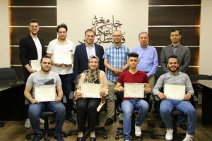 Palestine Polytechnic University (PPU) - جامعة بوليتكنك فلسطين تكرم الطلبة المشاركين في مشروع التبادل الإفتراضي