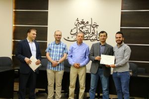 Palestine Polytechnic University (PPU) - جامعة بوليتكنك فلسطين تكرم الطلبة المشاركين في مشروع التبادل الإفتراضي