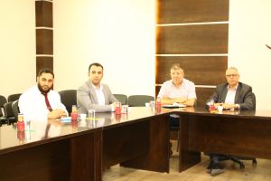 Palestine Polytechnic University (PPU) - رئيس مجلس أمناء وإدارة جامعة بوليتكنك فلسطين تلتقي بكادر كلية الطب وعلوم الصحة‎