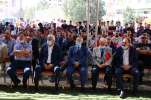 Palestine Polytechnic University (PPU) - مجلس اتحاد الطلبة بجامعة بوليتكنك فلسطين يفتتح "بوابة الشهيد صلاح خلف- أبو اياد"