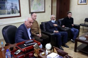 Palestine Polytechnic University (PPU) - جامعة بوليتكنك فلسطين تهنئ مديري المخابرات والوقائي لتسلمهم مهام عملهم بمحافظة الخليل