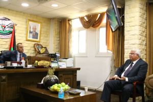Palestine Polytechnic University (PPU) - جامعة بوليتكنك فلسطين تهنئ مديري المخابرات والوقائي لتسلمهم مهام عملهم بمحافظة الخليل