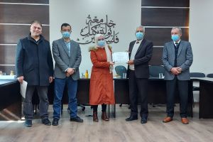 Palestine Polytechnic University (PPU) -  تكرّيم الطلبة المُشاركين في مشروع التبادل الإفتراضي