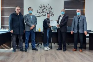 Palestine Polytechnic University (PPU) -  تكرّيم الطلبة المُشاركين في مشروع التبادل الإفتراضي