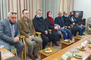 Palestine Polytechnic University (PPU) - رابطة الجامعيين تستقبل مدير المخابرات العامة في محافظة الخليل