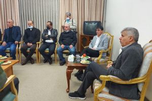 Palestine Polytechnic University (PPU) - رابطة الجامعيين تستقبل مدير المخابرات العامة في محافظة الخليل