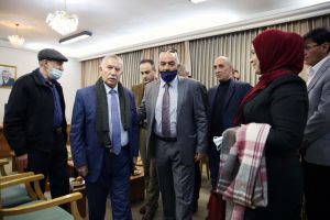 Palestine Polytechnic University (PPU) - رابطة الجامعيين تستقبل مدير المخابرات العامة في محافظة الخليل