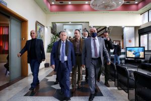 Palestine Polytechnic University (PPU) - رابطة الجامعيين تستقبل مدير المخابرات العامة في محافظة الخليل