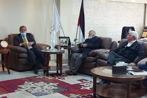 Palestine Polytechnic University (PPU) - "البوليتكنك" تستقبل رئيس المجلس الاقتصادي الفلسطيني للتنمية والاعمار "بكدار"