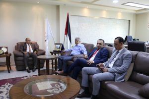 Palestine Polytechnic University (PPU) - جامعة بوليتكنك فلسطين تستقبل وفدا من البنك الاسلامي الفلسطيني