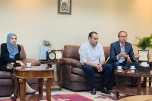 Palestine Polytechnic University (PPU) - البوليتكنك تستقبل وفداً من مؤسسة التعاون الالماني والهيئة الوطنية للاعتماد والجودة